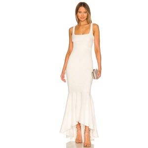 LIKELY ivory trumpet wedding gown